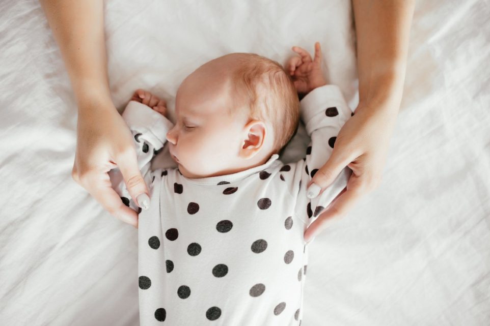 how to dress baby for sleep