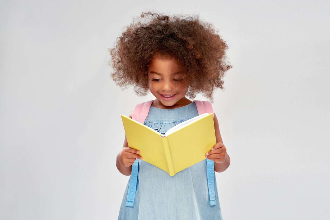 child reading