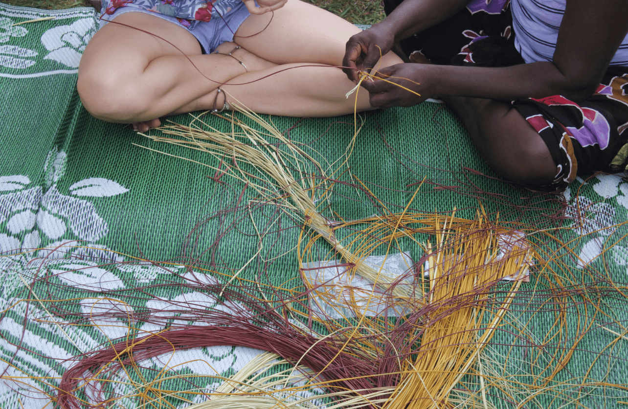 nature weaving