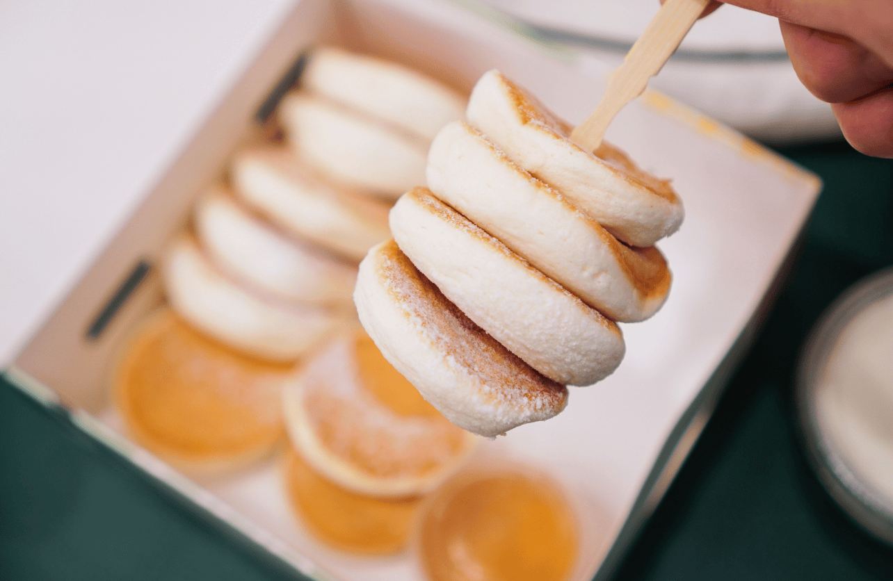 mini pancakes